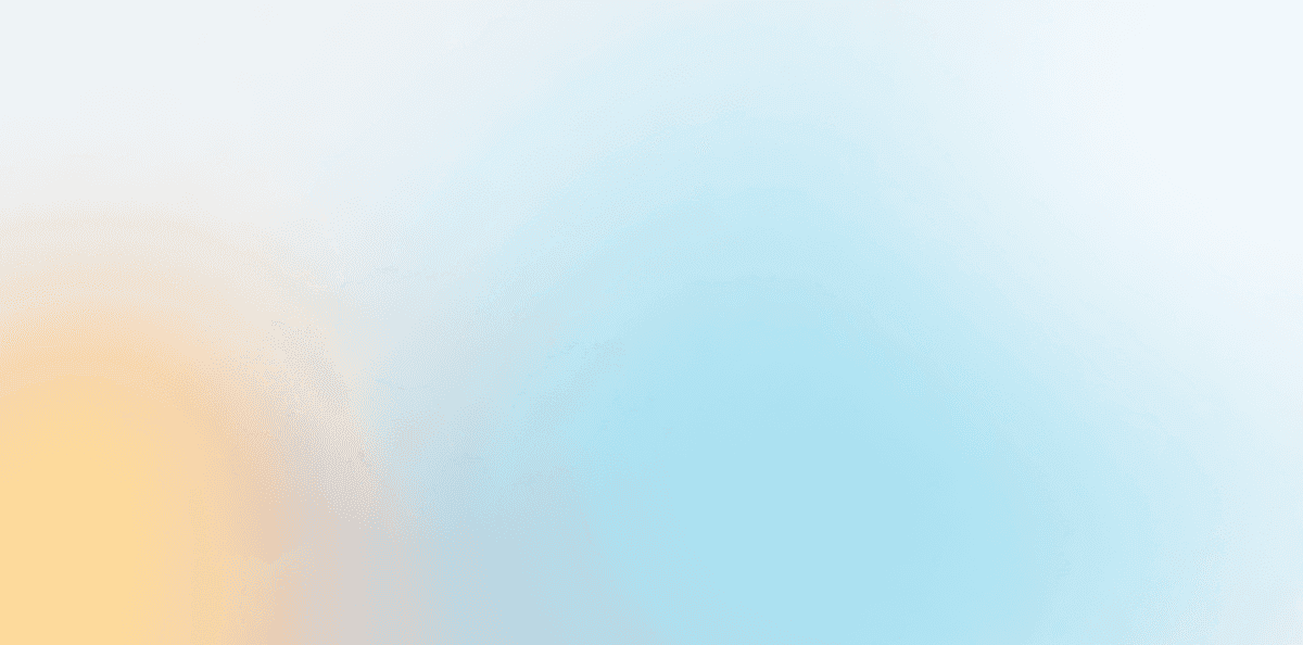 Abstract background with a gradient of pastel orange and blue colors.